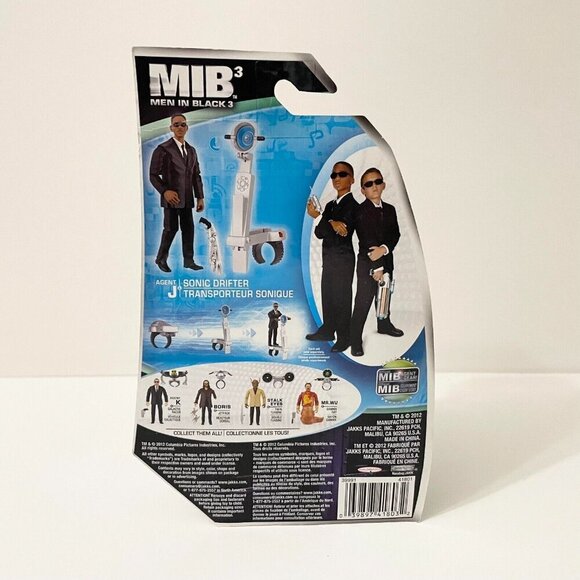 2012 Men In Black 3 Agent J Cosmic Quick Shift 4 Inch Action Figure Jakks - Picture 13 of 16